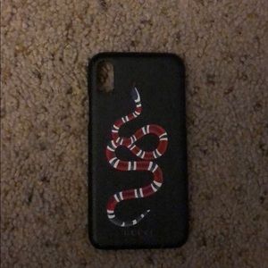 Gucci iPhone X case.